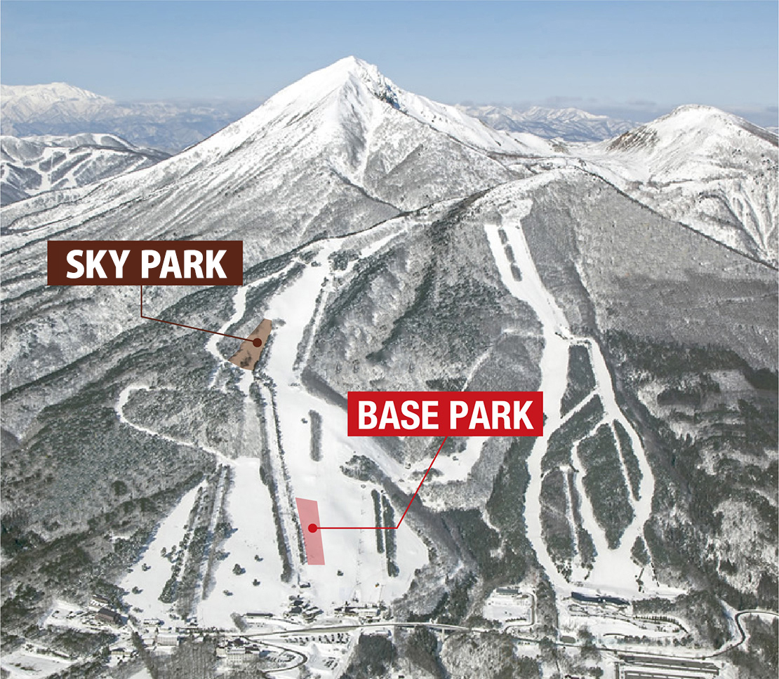 Base and Sky area Snow Park