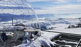 Introducing a New Picturesque Photo Spot: "Ina Ski! Clear Domes"