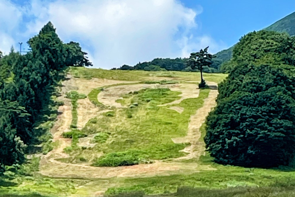 Fukushima Minyu Newspaper published an article about the introduction of Inawashiro Ski Resort slope art.