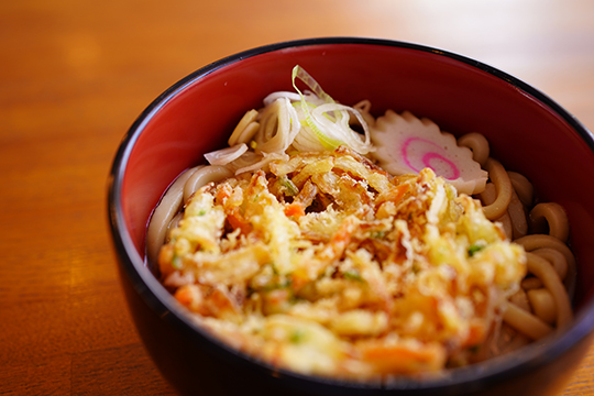 かき揚げうどん
